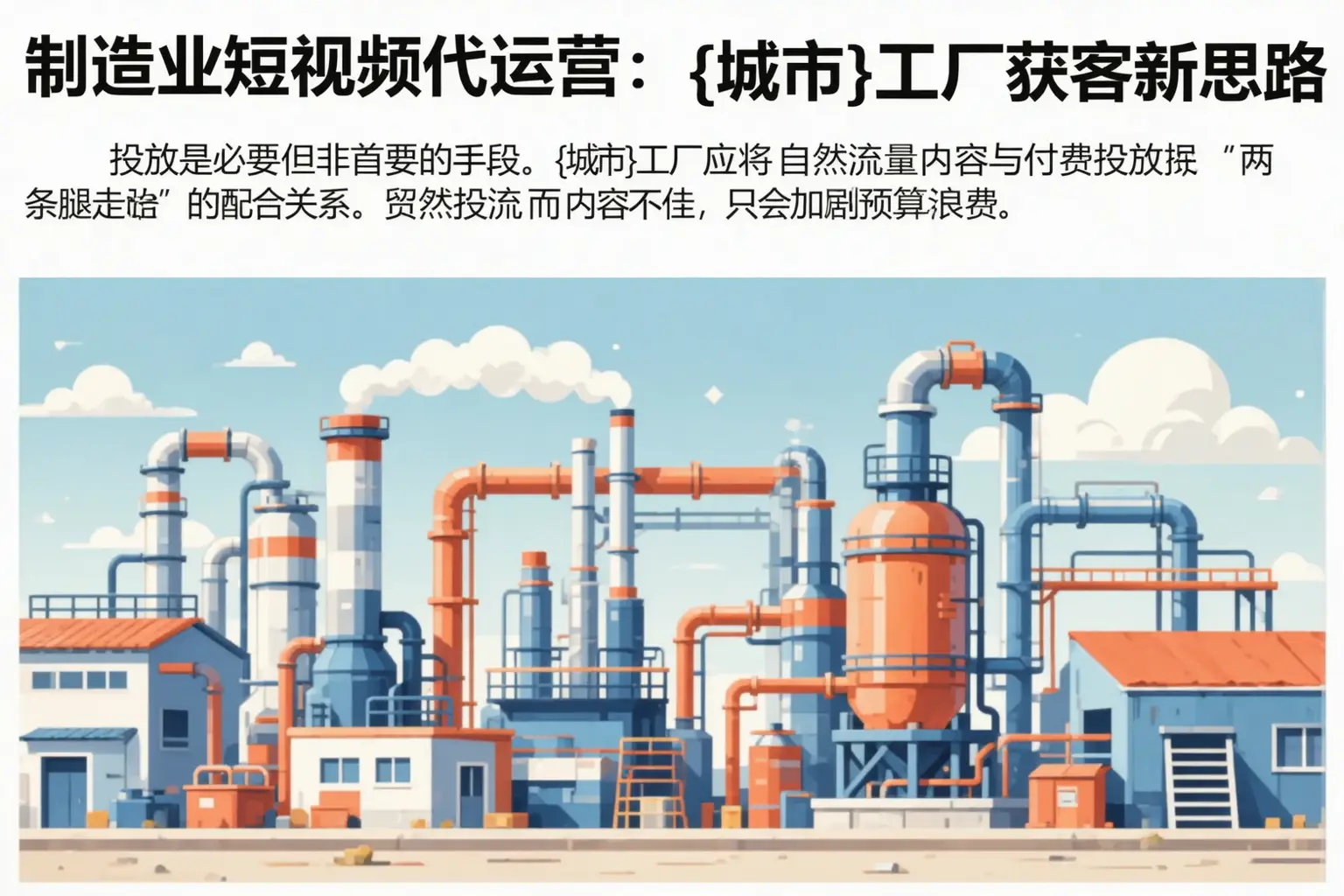 制造业短视频代运营：邵阳县工厂获客新思路